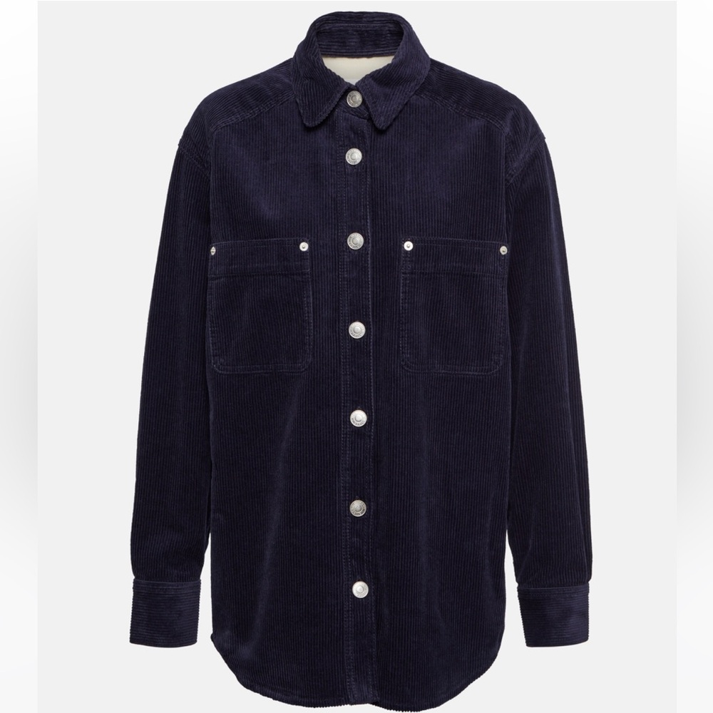 WORN ONCE Isabel Marant randal corduroy shirt